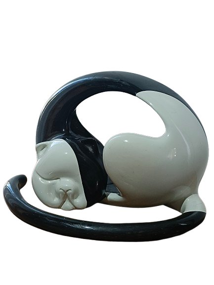 Chat — sculpture de Georges Charpentier, dit Gino, sculpteur