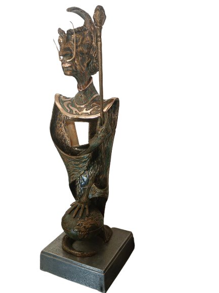 Hommage à Dalí — sculpture de Georges Charpentier, dit Gino, sculpteur